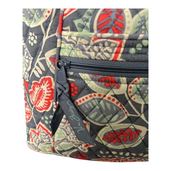 Vera Bradley Retired Green Floral Hipster Crossbody Bag - Adjustable Strap - Picture 7 of 9